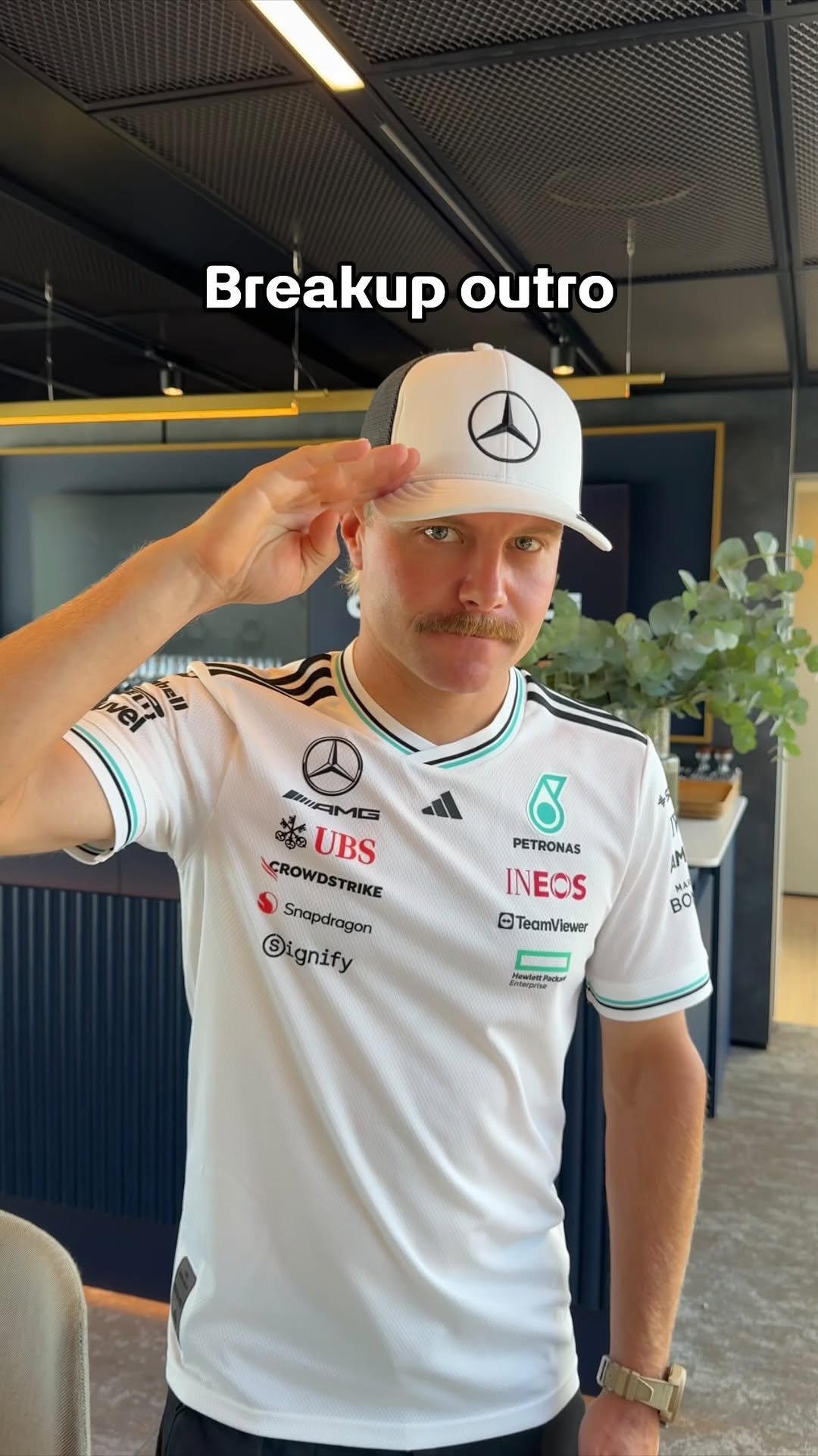 mercedesamgf1 게시물 이미지: We’re not ready, VB 😭