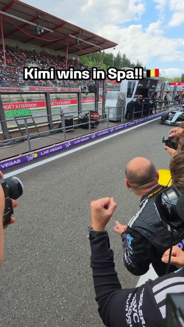 mercedesamgf1 게시물 이미지: Grande Kimi, grande! 🤩