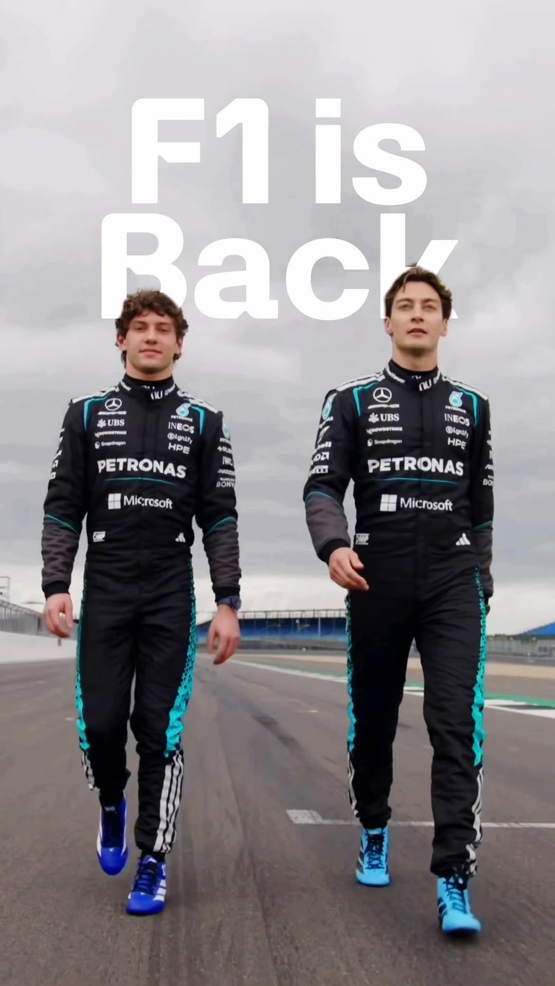 mercedesamgf1 게시물 이미지: IT’S RACE WEEK!!! F1. IS. BACK. 😤