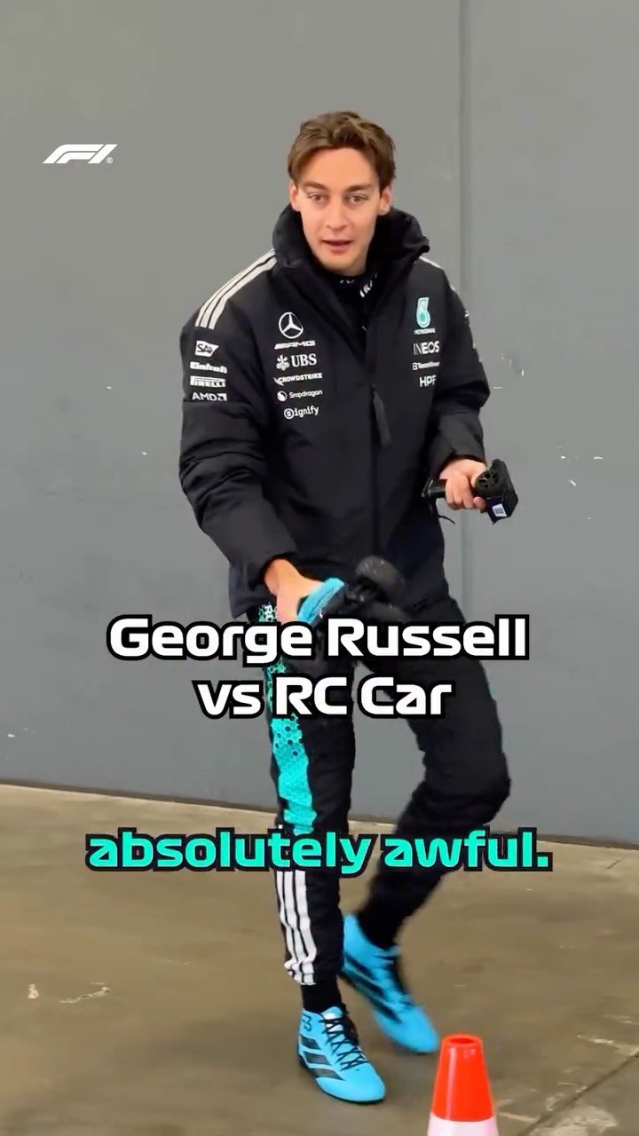 mercedesamgf1 게시물 이미지: Let’s stick to real race cars @georgerussell63...