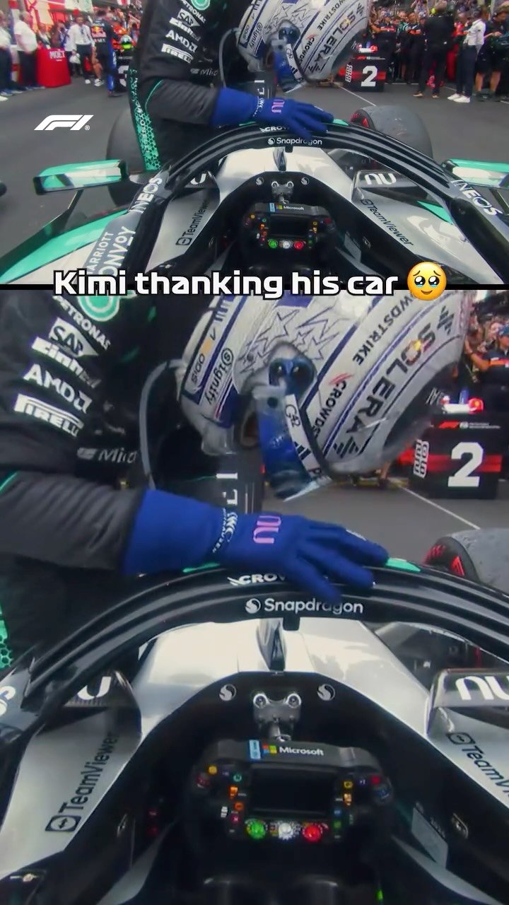 mercedesamgf1 게시물 이미지: A pat on the halo for the W17 🙏

Kimi couldn't...