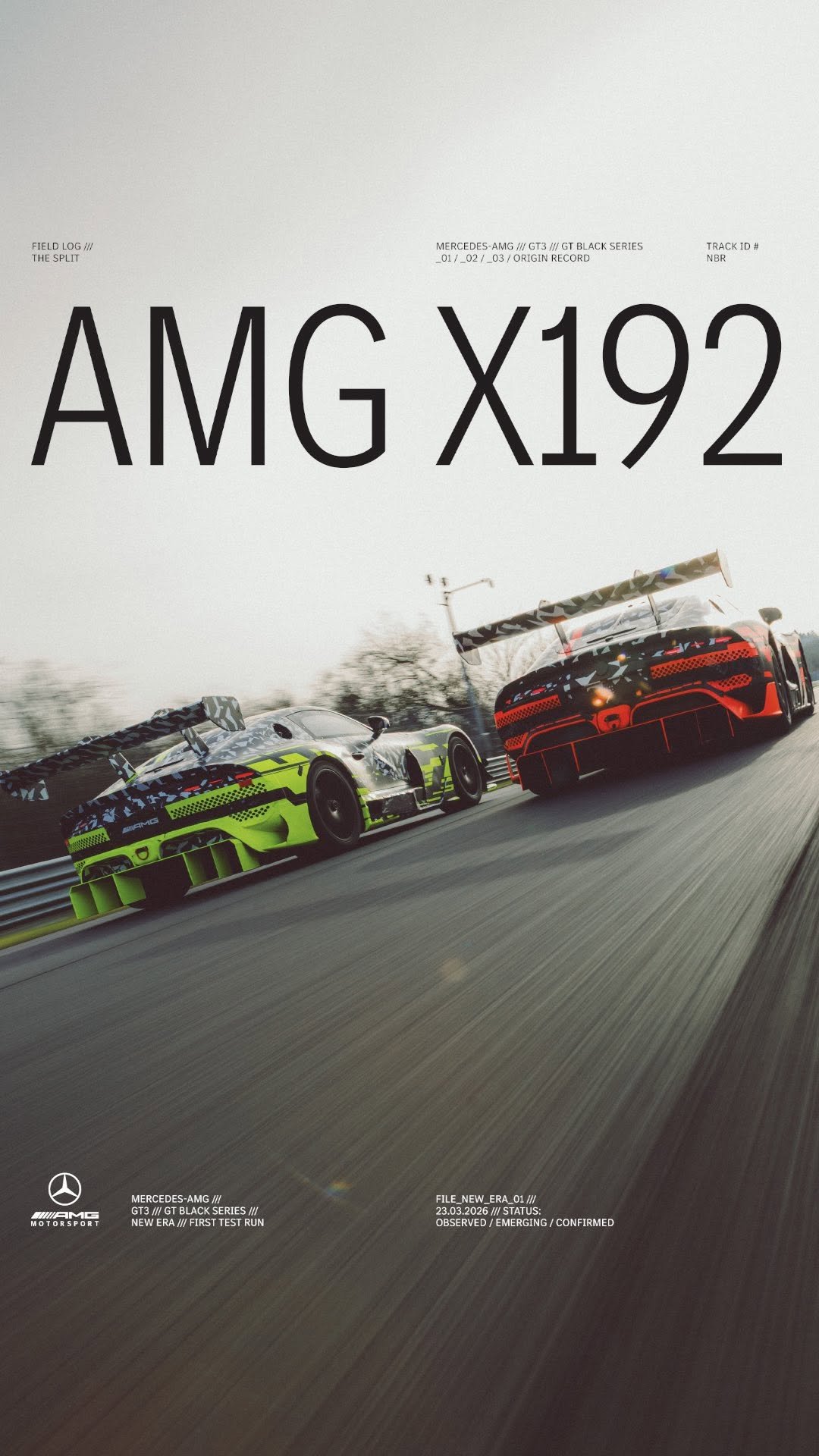 mercedesamgmotorsport 게시물 이미지: One becomes two. Race and Road.
The Chosen...