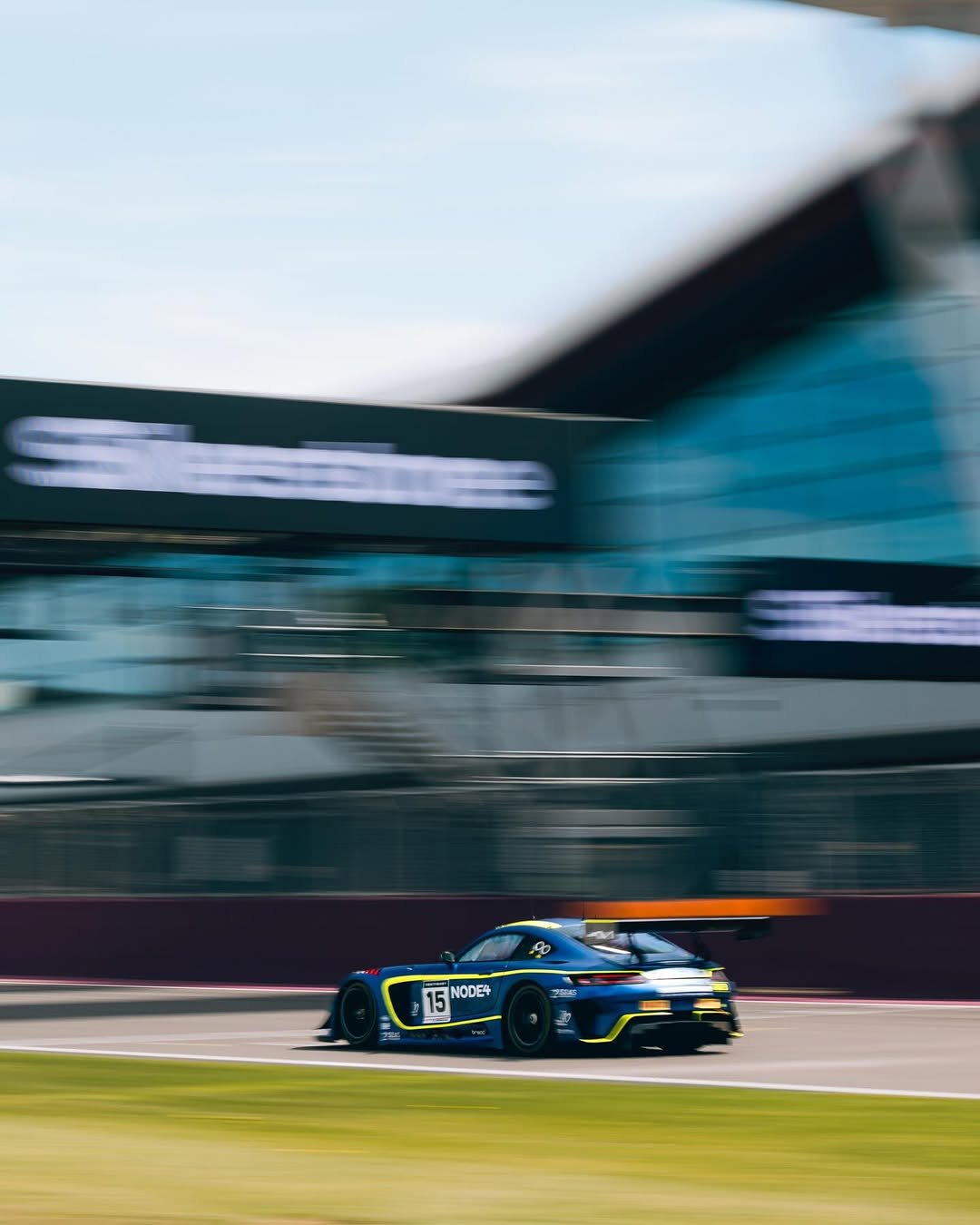 Photo shared by Mercedes-AMG Motorsport on April 26, 2026 tagging @silverstonecircuit, @british_gt, and @2seasmotorsport. May be an image of racing vehicles, race car and text.