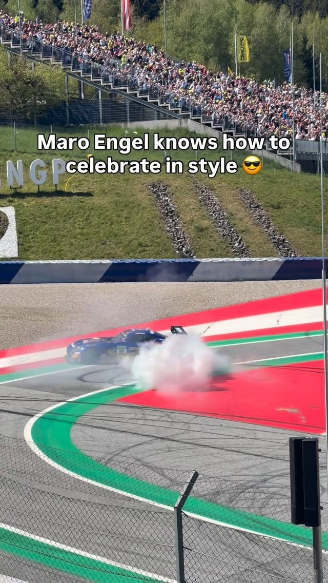 mercedesamgmotorsport 게시물 이미지: @maroengel  and his favourite dessert 🍩😍

#DTM...