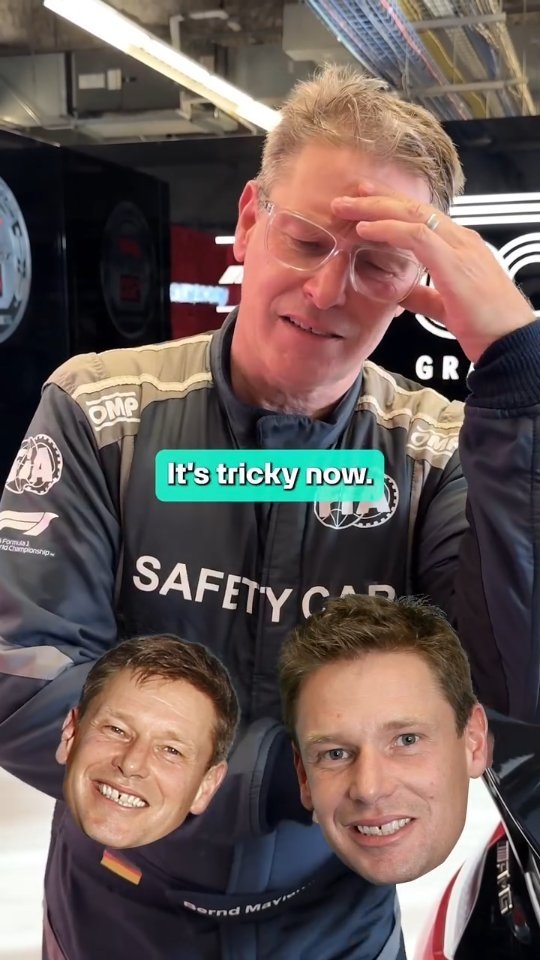 mercedesamgmotorsport 게시물 이미지: Winner stays on: Safety Car driver edition 😉