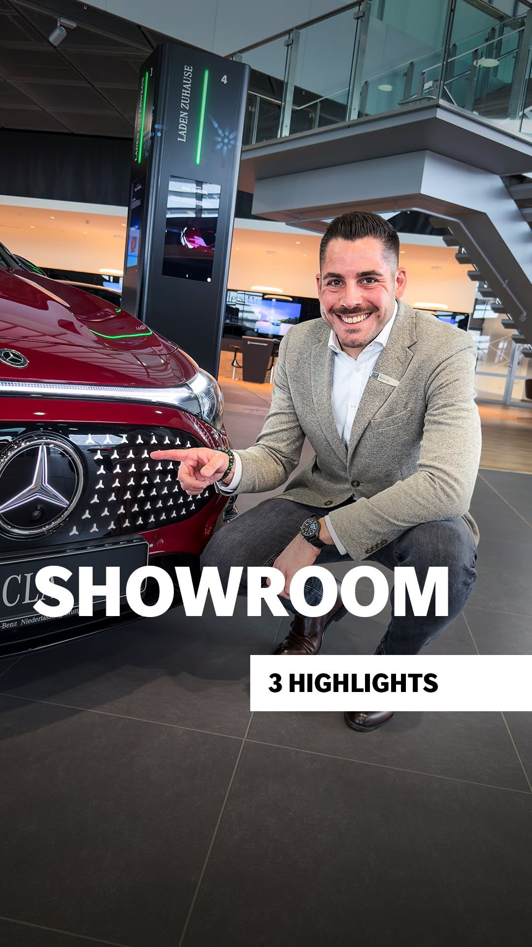 mercedesbenz_de 게시물 이미지: Flo zeigt uns seine Top 3 im Showroom....