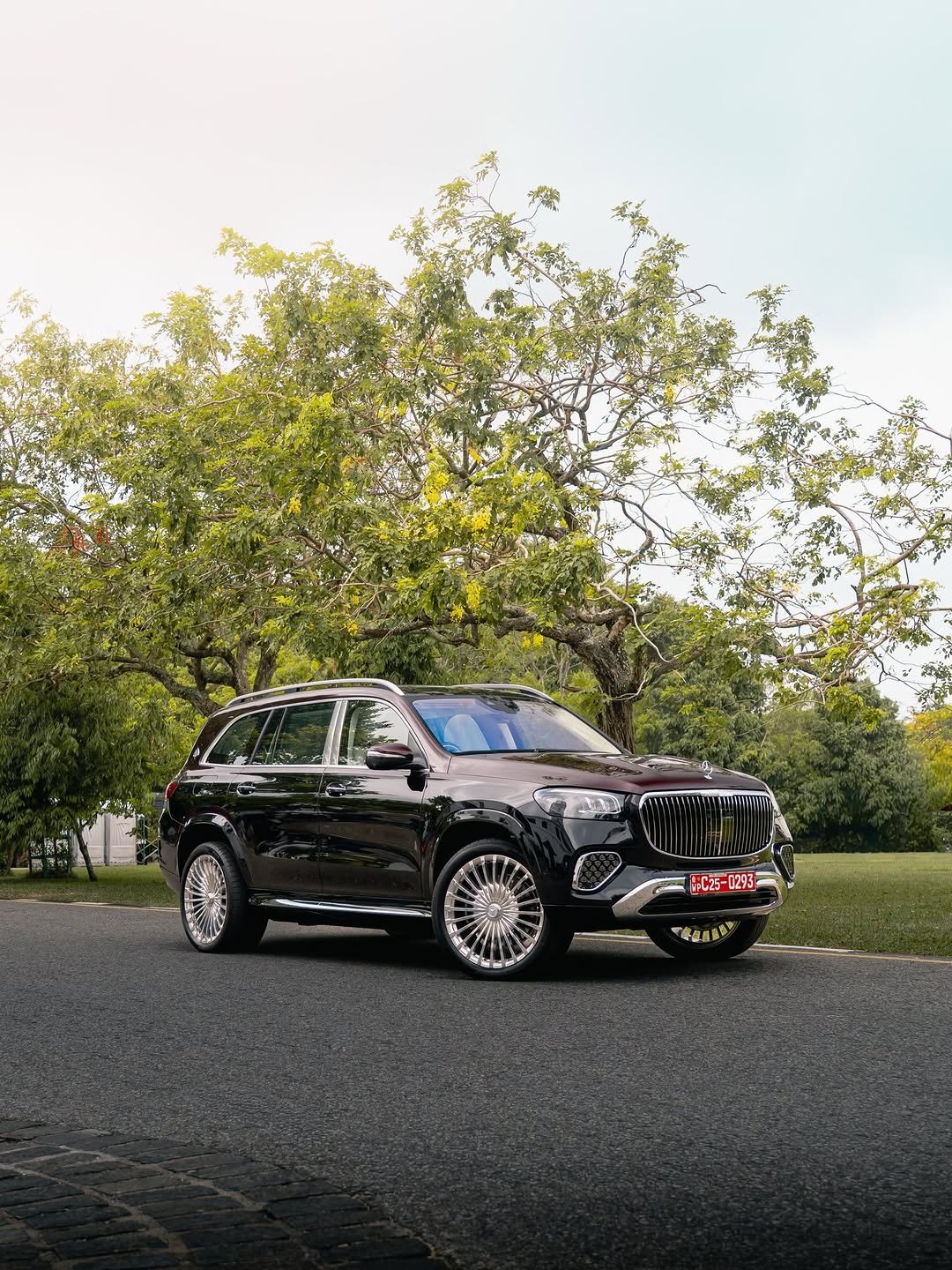 Photo by Mercedes-Maybach on February 22, 2026. May be an image of jeep, car, limousine, minivan, wheel, road and text.