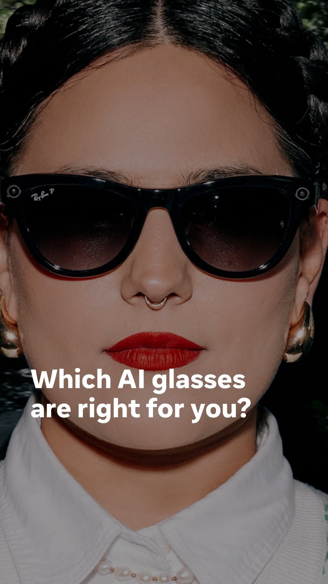 metanewsroom 게시물 이미지: Our AI glasses let you capture, share, and...