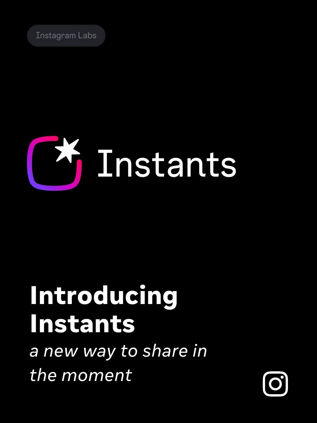 metanewsroom 게시물 이미지: Introducing Instants: the newest way to share...