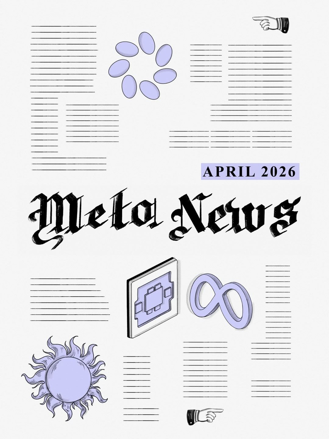 metanewsroom 게시물 이미지: A few highlights from April: 

We introduced...