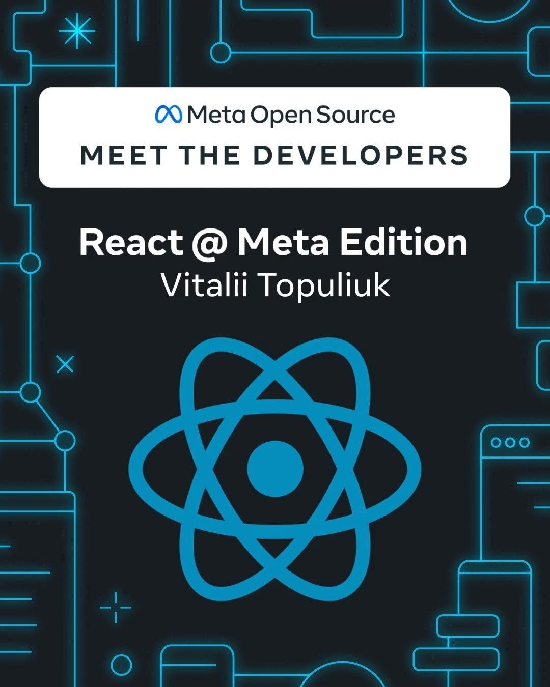 metaopensource 게시물 이미지: Vitalii Topoliuk is an engineer on the Desktop...