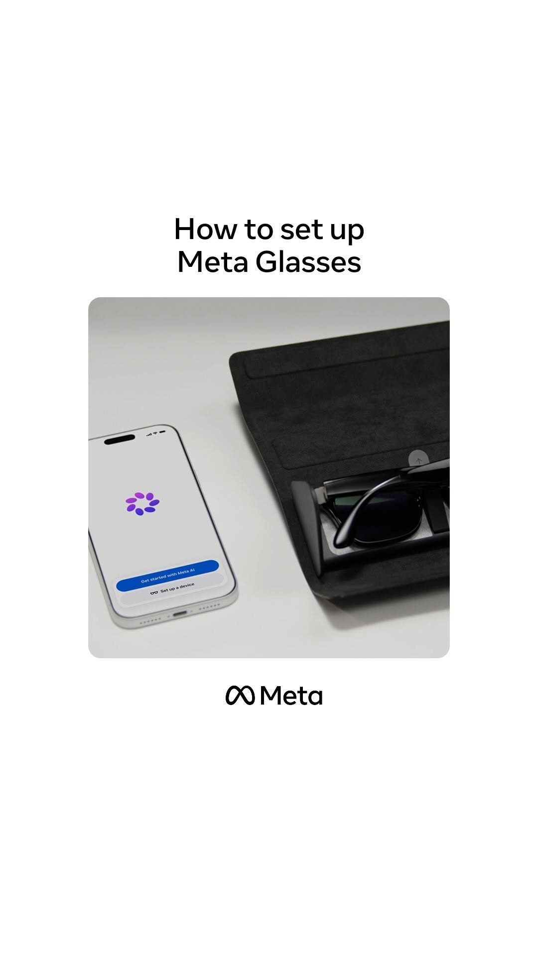 metastoresupport 게시물 이미지: Just got a pair of #MetaGlasses? Here's how to...