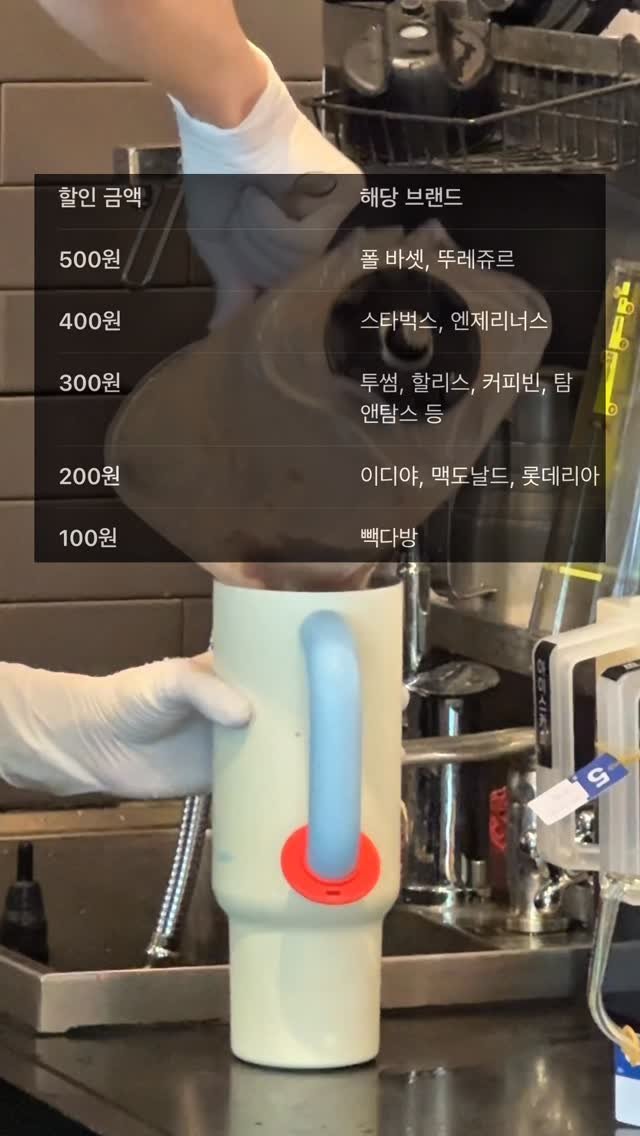 mi_ri_ma 게시물 이미지: 텀블러 할인 매장 피드 박제 요청으로🤍

할인되는 다른곳도 있으면 댓글에 공유해주세요
#차코랩