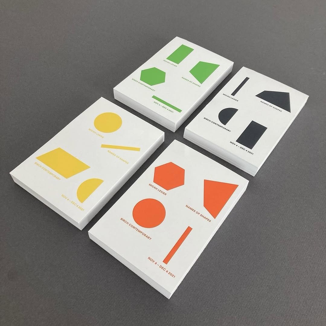 Photo by Micah Lexier on April 19, 2026. May be an image of mouse pad and text.