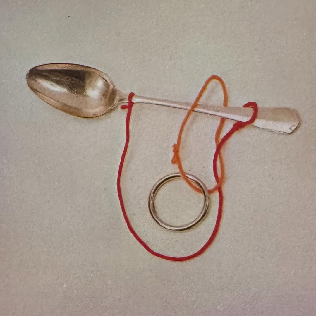 Photo by Micah Lexier on September 23, 2025. May be an image of strainer, fork, spoon, spatula, tongs and text.