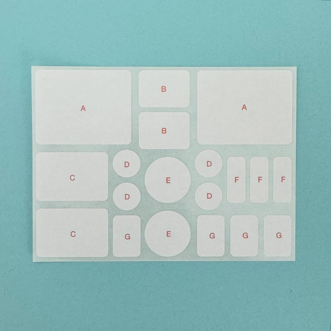 Photo by Micah Lexier on April 17, 2026. May be an image of calendar, crossword puzzle, calculator, mouse pad, computer keyboard and text that says 'B B A B D c D E D F F F D G E G G G'.