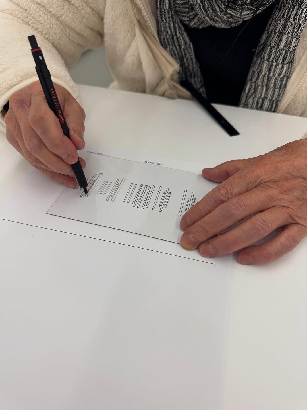 Photo by Micah Lexier on November 09, 2025. May be an image of studying, book, floor plan, pen and text.