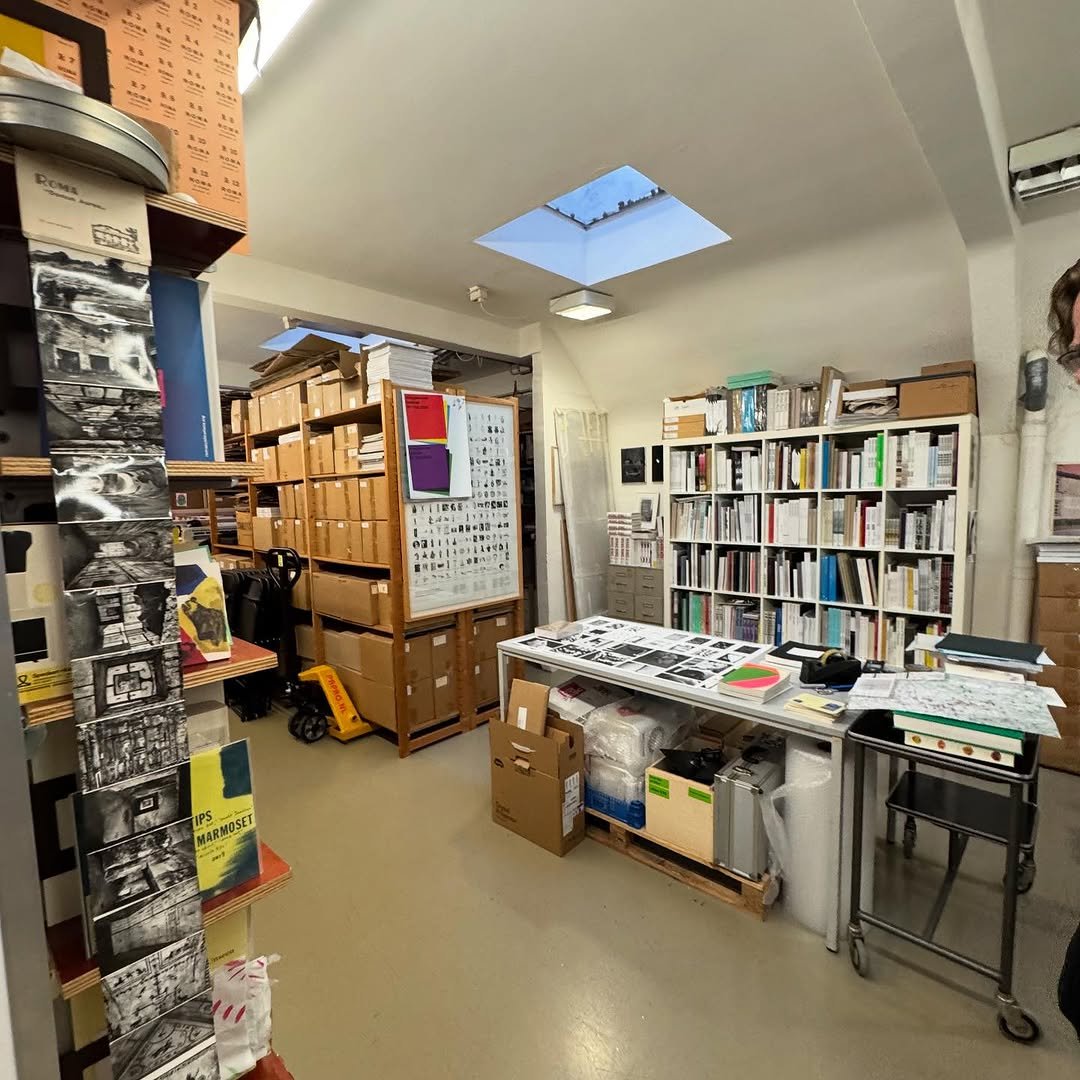 Photo by Micah Lexier on November 04, 2025. May be an image of book, office and text.