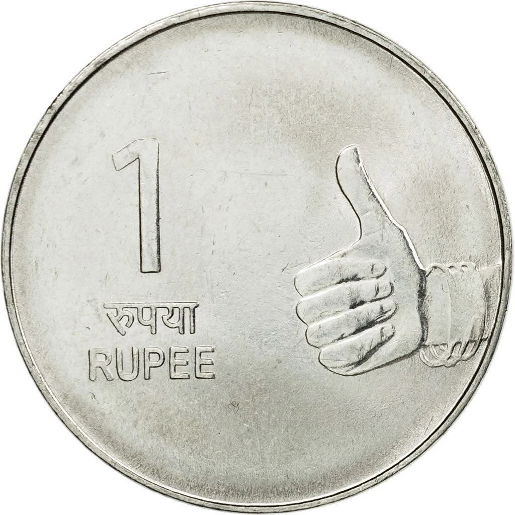 Photo by Micah Lexier on February 10, 2026. May be an image of money and text that says '7 रुपया RUPEE'.