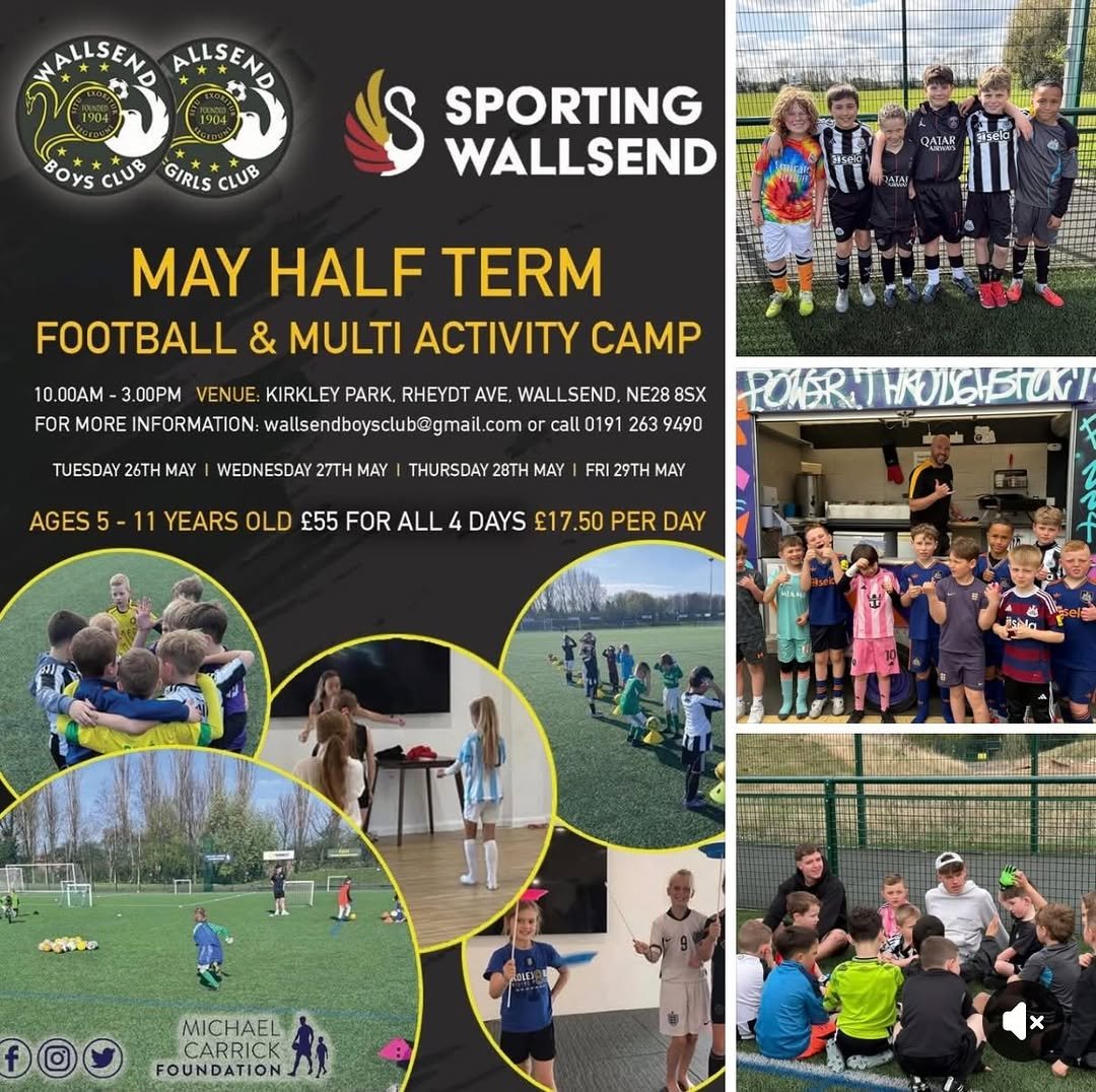 michaelcarrickfoundation 게시물 이미지: 📣📣 MAY HALF TERM CAMP📣📣

Our camps return for...