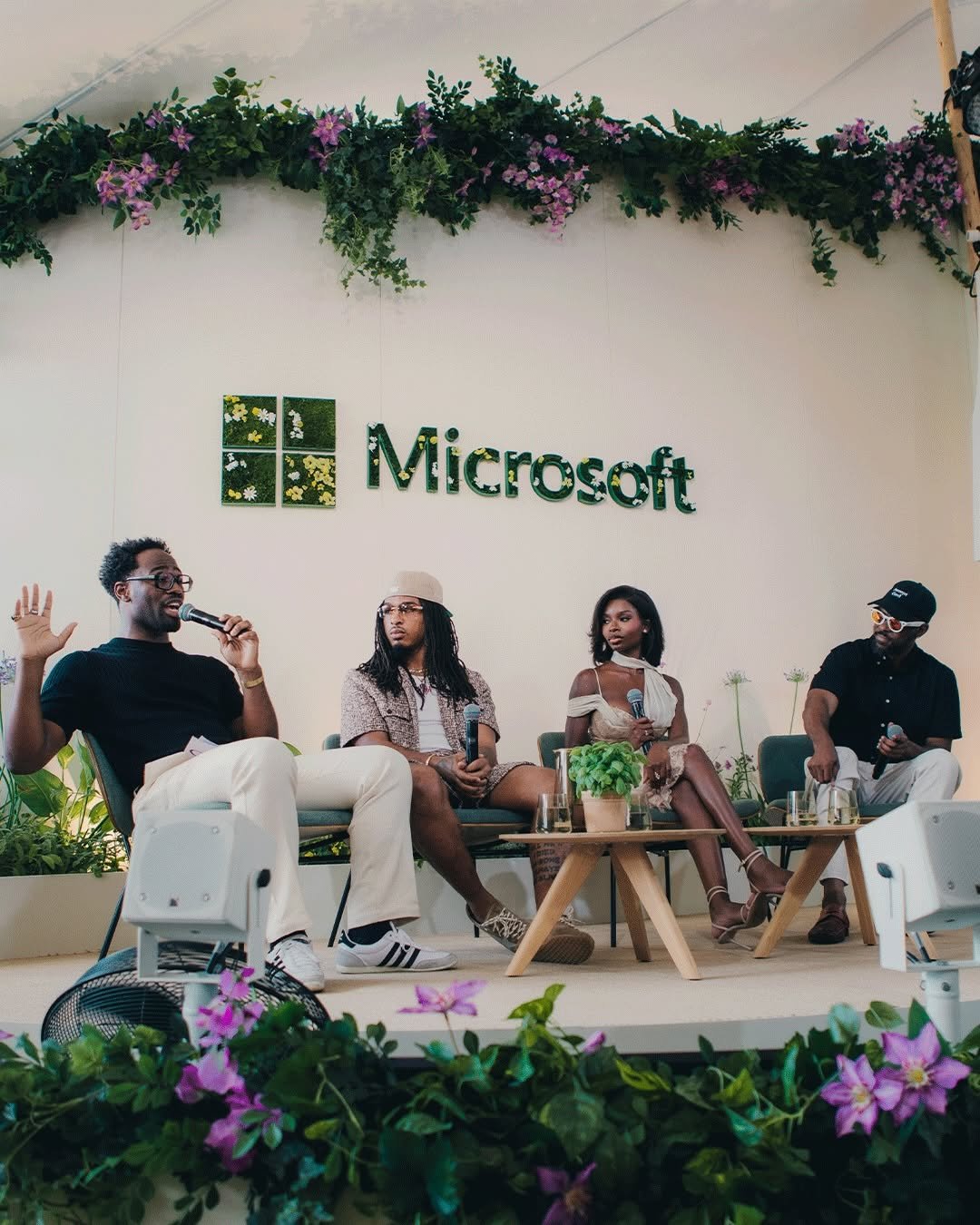 microsoft 게시물 이미지: Community, creativity, connection. 💛 Swipe...