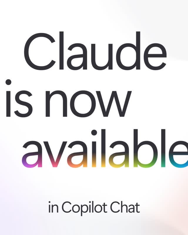 microsoft365 게시물 이미지: More models, more flexibility. Claude is now...