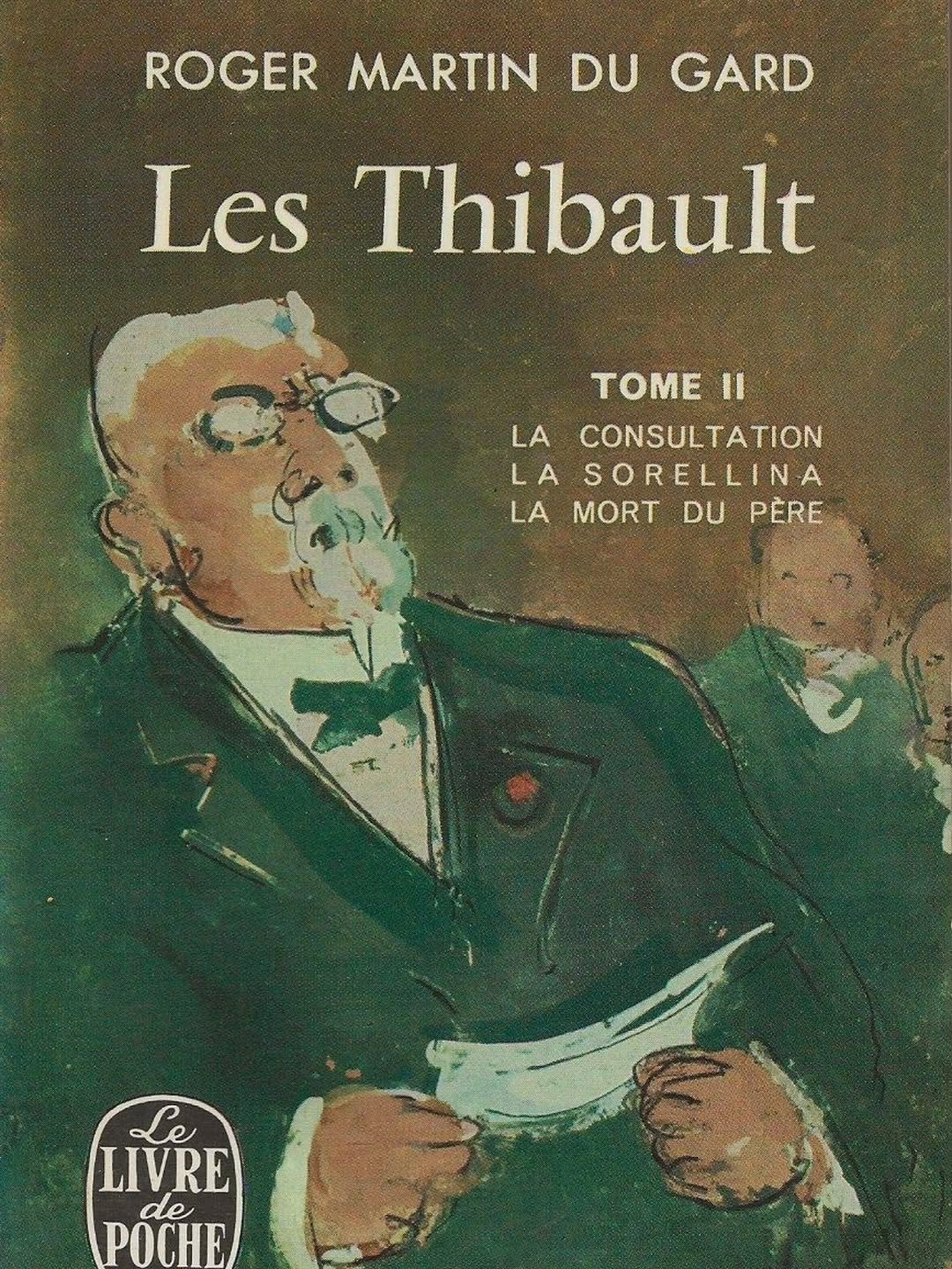 Photo by 문학전문출판사 미행 on October 14, 2025. May be a doodle of poster, magazine and text that says 'ROGER MARTIN DU GARD Les Thibault TOMEII Il LA CONSULTATION LA SORELLINA LA MORT DU PÈRE Le LIVRE de POCHE'.