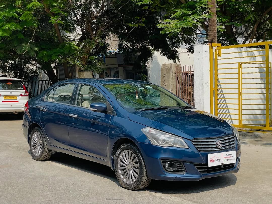 Photo by Milestone auto hub on February 24, 2026. May be an image of sedan, wheel, minivan, windshield and text.