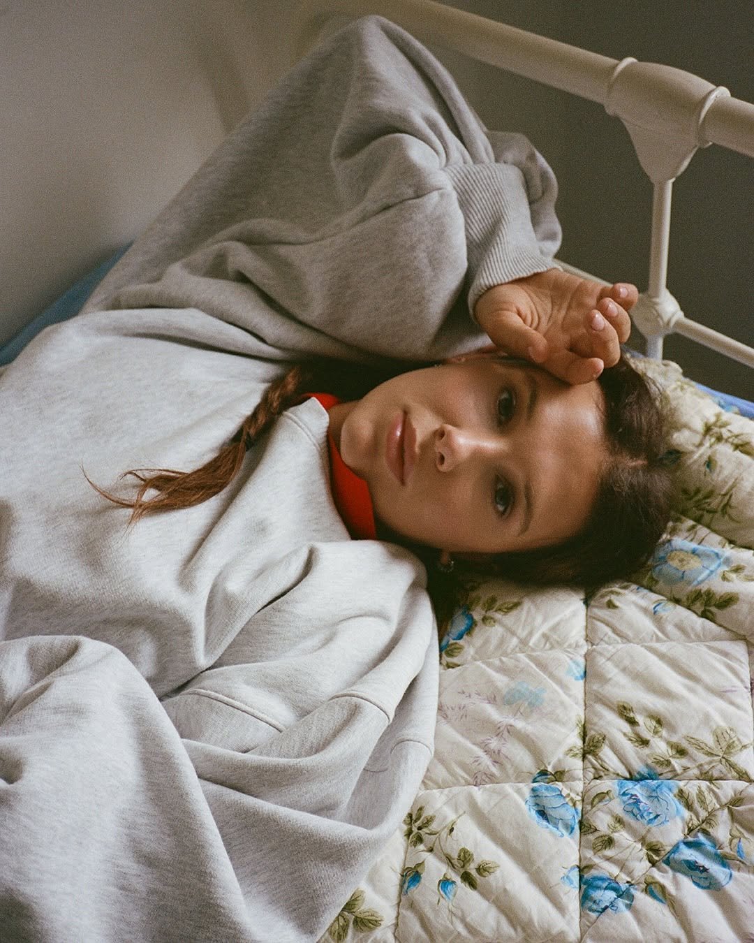 In August this year, @MillieBobbyBrown announced on social media that she and her husband #JakeBongiovi had welcomed a daughter via adoption. “It’s been a beautiful, amazing journey – she’s taught us so much already,” she says in the December 2025 issue of #BritishVogue. “Perspective is a huge thing. The smaller things in life are so much more precious. Our days are filled with lots of cuddles and laughter and love. It’s just endless joy.” Click the link in bio to read the interview, and see the full story in the new issue, on newsstands Tuesday 18 November.

#MillieBobbyBrown photographed by @SebastianFaena and styled by @Stella_Greenspan, with hair by @ShonJu, make-up by @BeccaWordingham, nails by @RobbieTomkins, prop styling by @ThomasConantStudio and production by @Petty_Cash_Production.

[Image Description: Image one shows Millie Bobby Brown reclining on a bed with a white frame and a floral quilt, with her hair in pigtails. She is wearing a grey sweatshirt and looking into the camera with one arm thrown over her head.