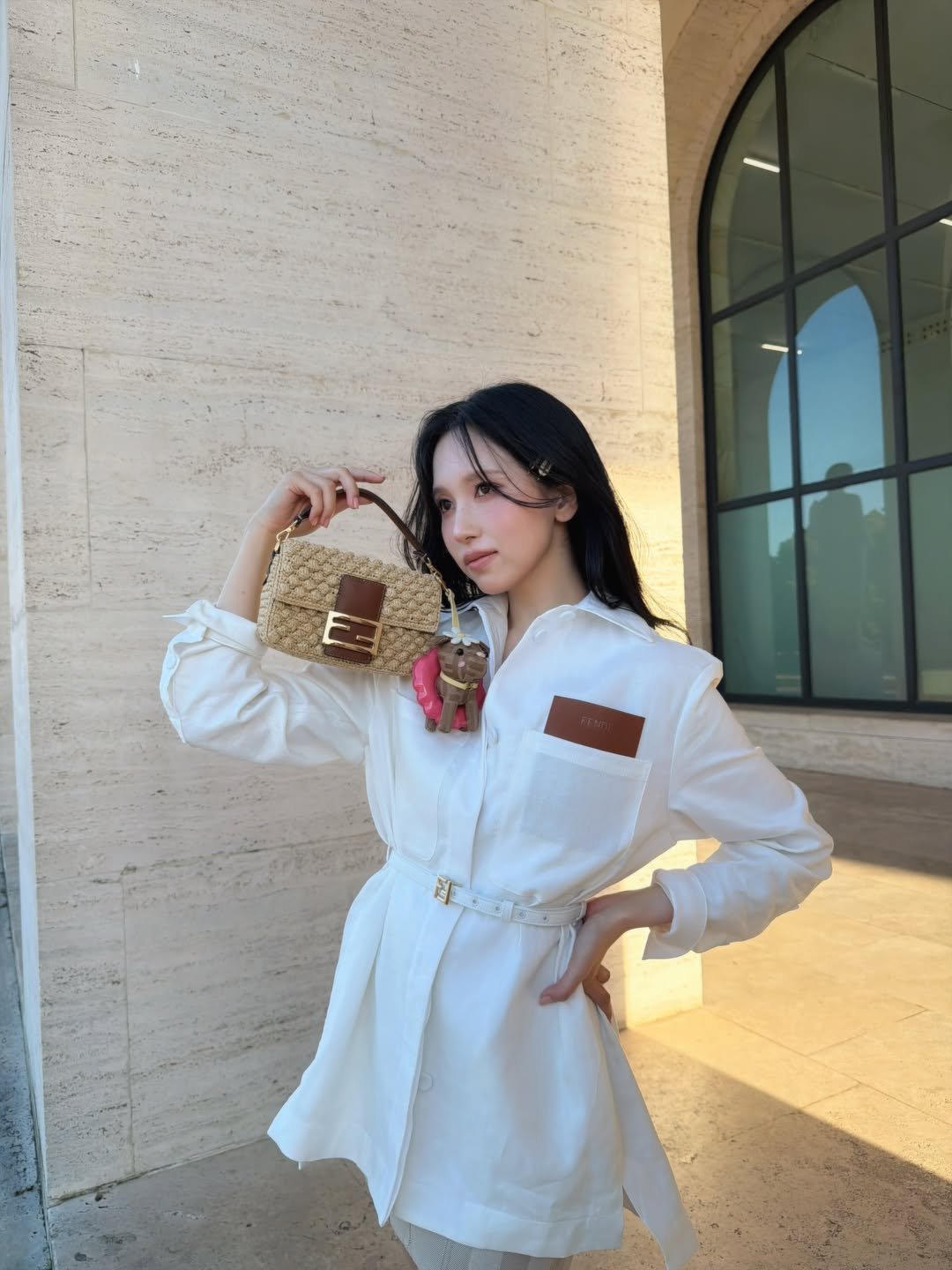 mina_sr_my 게시물 이미지: 🦢🤍

#Fendi
#FendiPreFW26
#SponsoredbyFendi
#PR
...