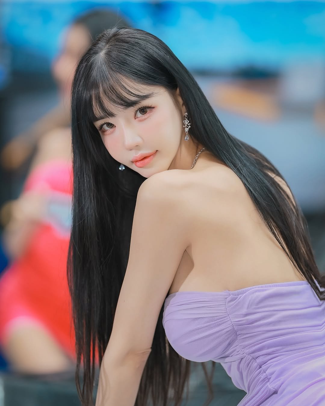 Photo shared by 민한나(박채희) on August 07, 2025 tagging @sylpheel_photo. May be an image of 1 person, hair and text.