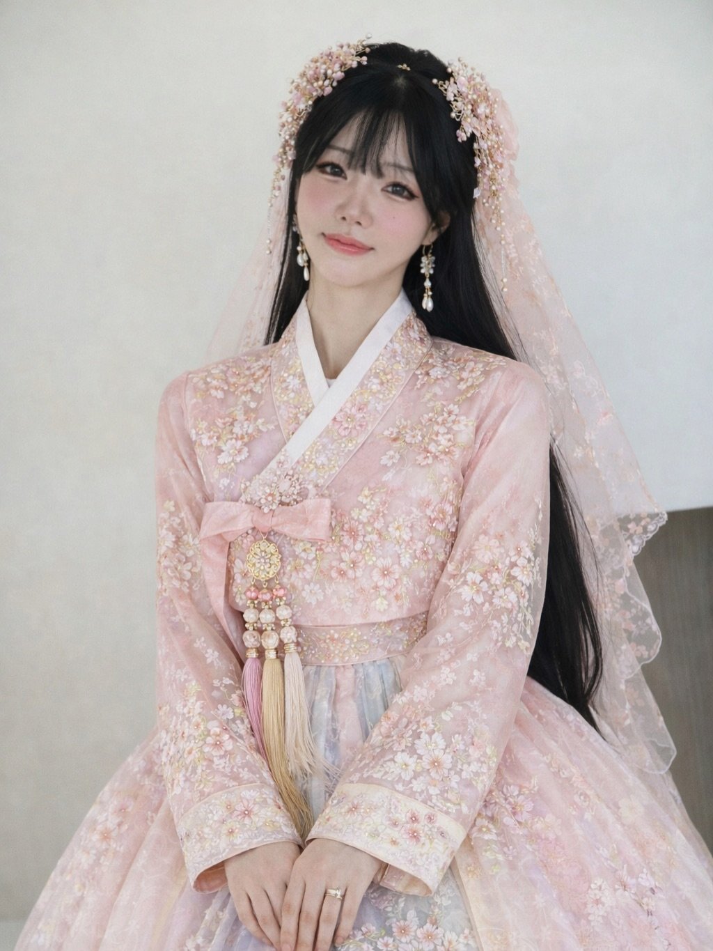 Photo by 민한나(박채희) on February 16, 2026. May be an image of dress, costume and text.