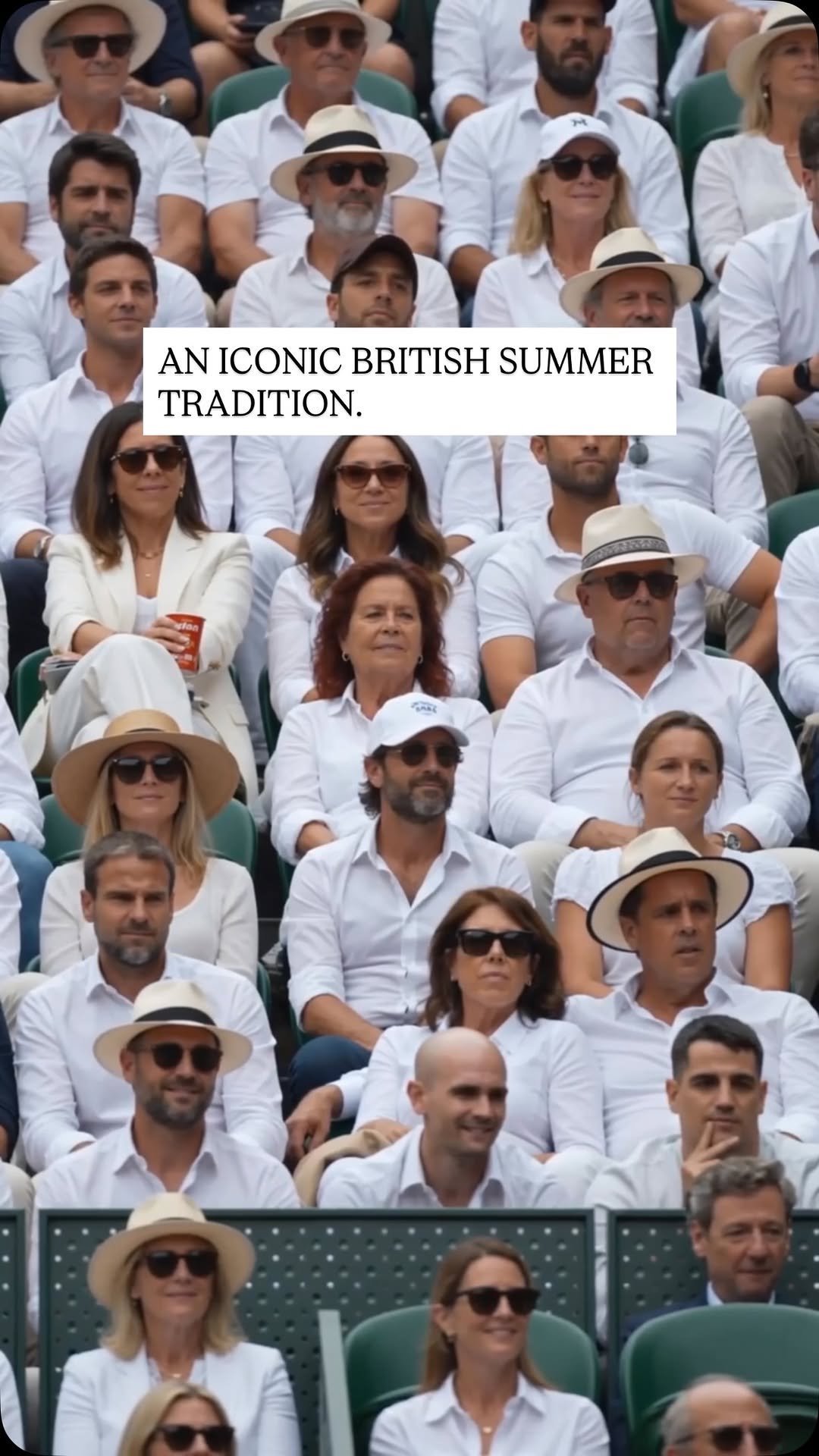 mini 게시물 이미지: Some things just belong to a British summer 🎾...