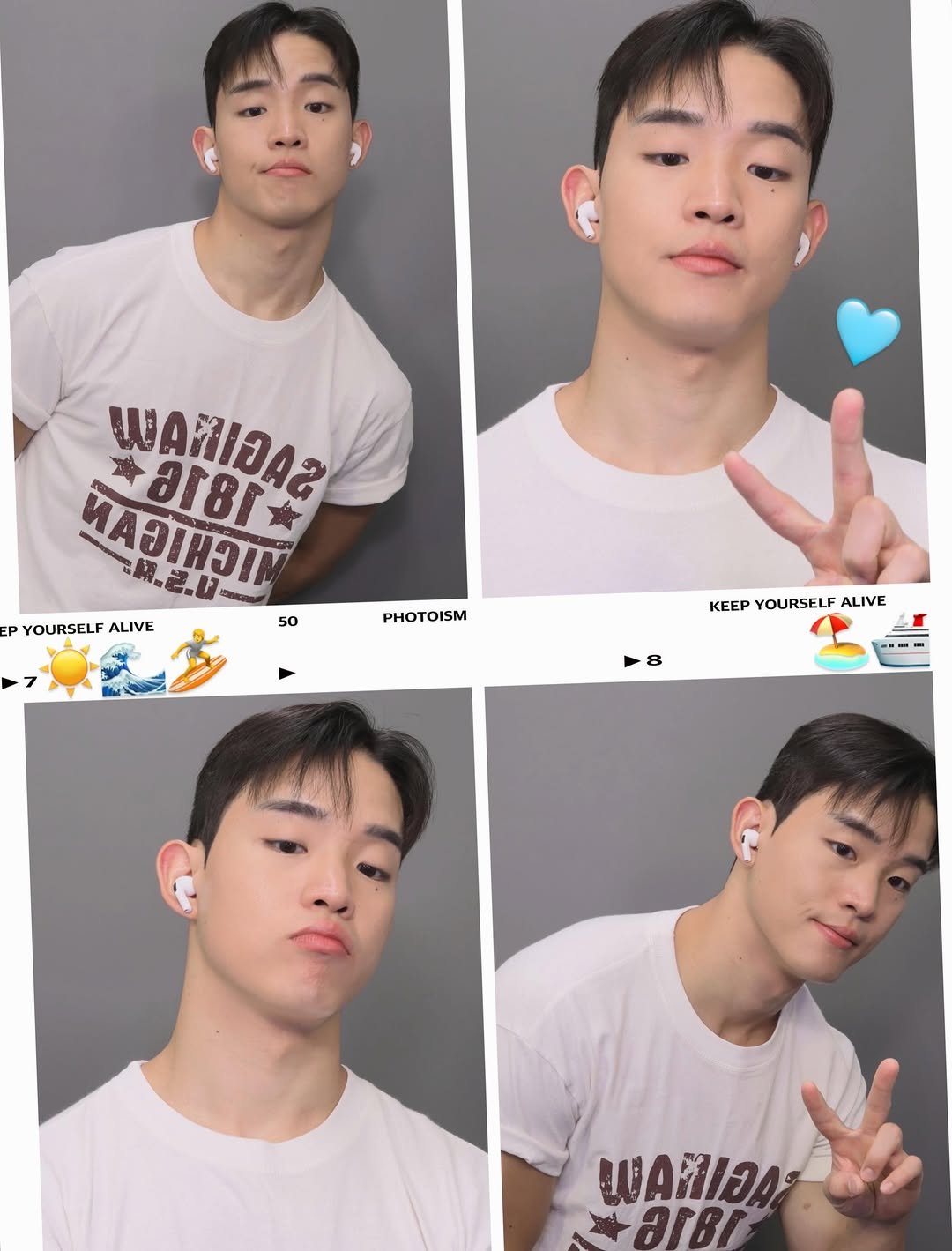 Photo by 정민 on September 10, 2025. May be an image of 4 people, hair and text that says 'ИAЛHHblm 期、己い0 818下年 ผคเอส ai8r EP YOURSELF YOURSELFALIVE ALIVE 50 PHOTOISM PHOTOISM KEEP YOURSELF KEEPYOURSELFALIVE ALIVE -8 I- WATIDA arBi'.