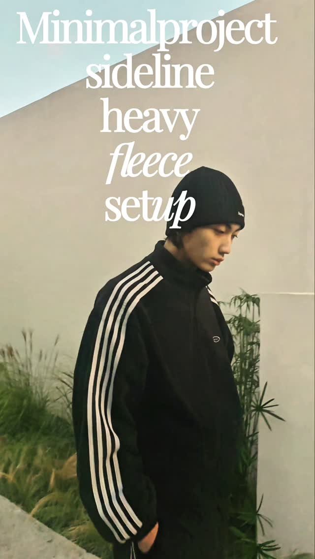 minimalproject_official 게시물 이미지: MINIMAL PROJECT 
SIDE LINE HAYE FLEECE...