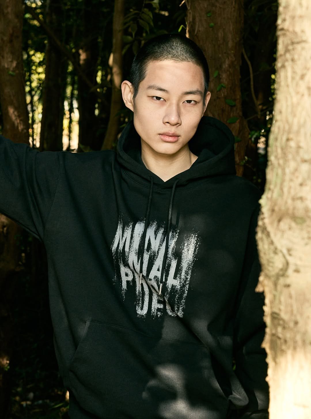 Photo by MINIMALPROJECT on January 16, 2026. May be an image of parka, sweatshirt, outdoors and text.