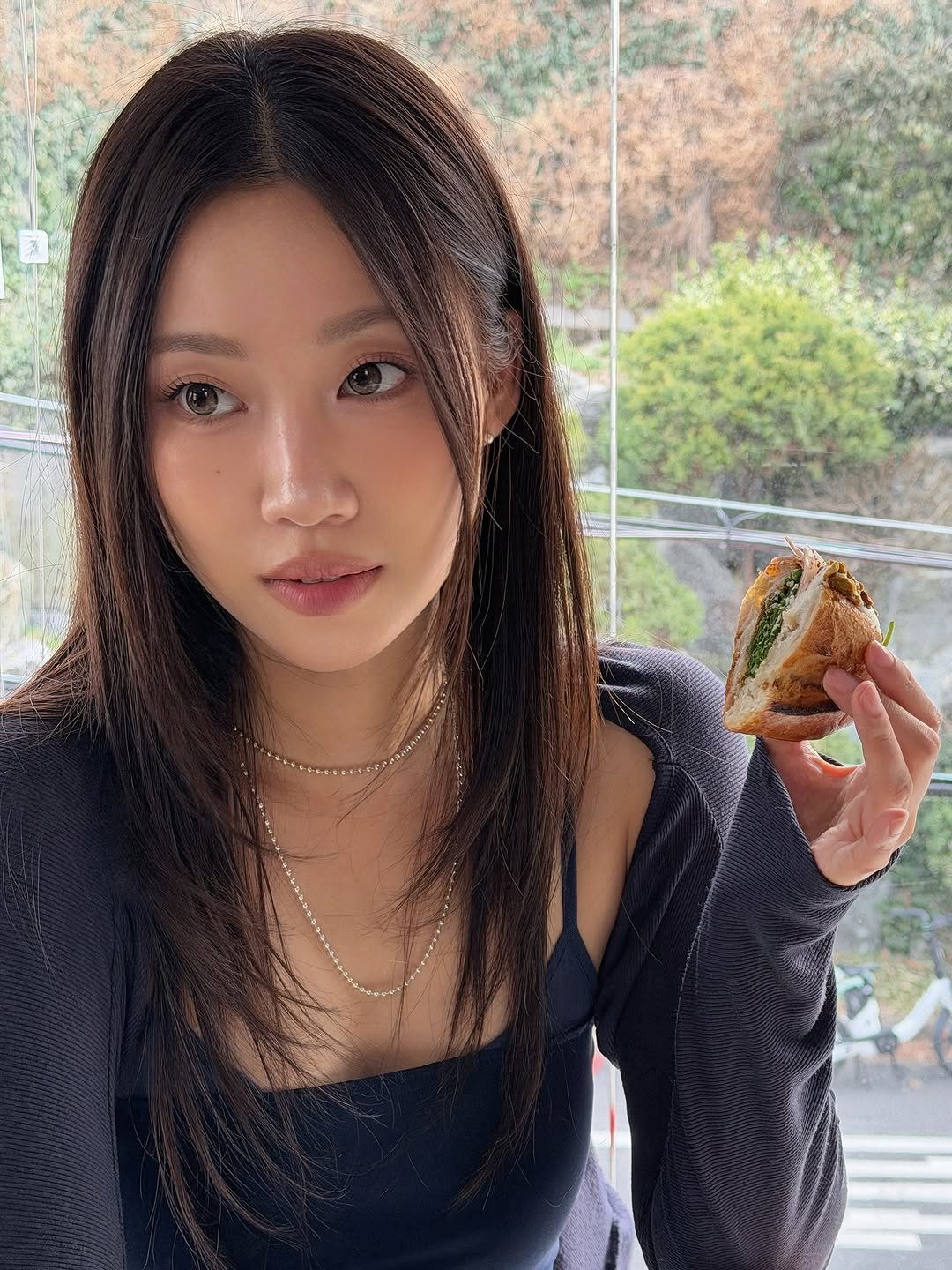 Photo by 민스코 Minsco on March 24, 2026. May be an image of sandwich and text.