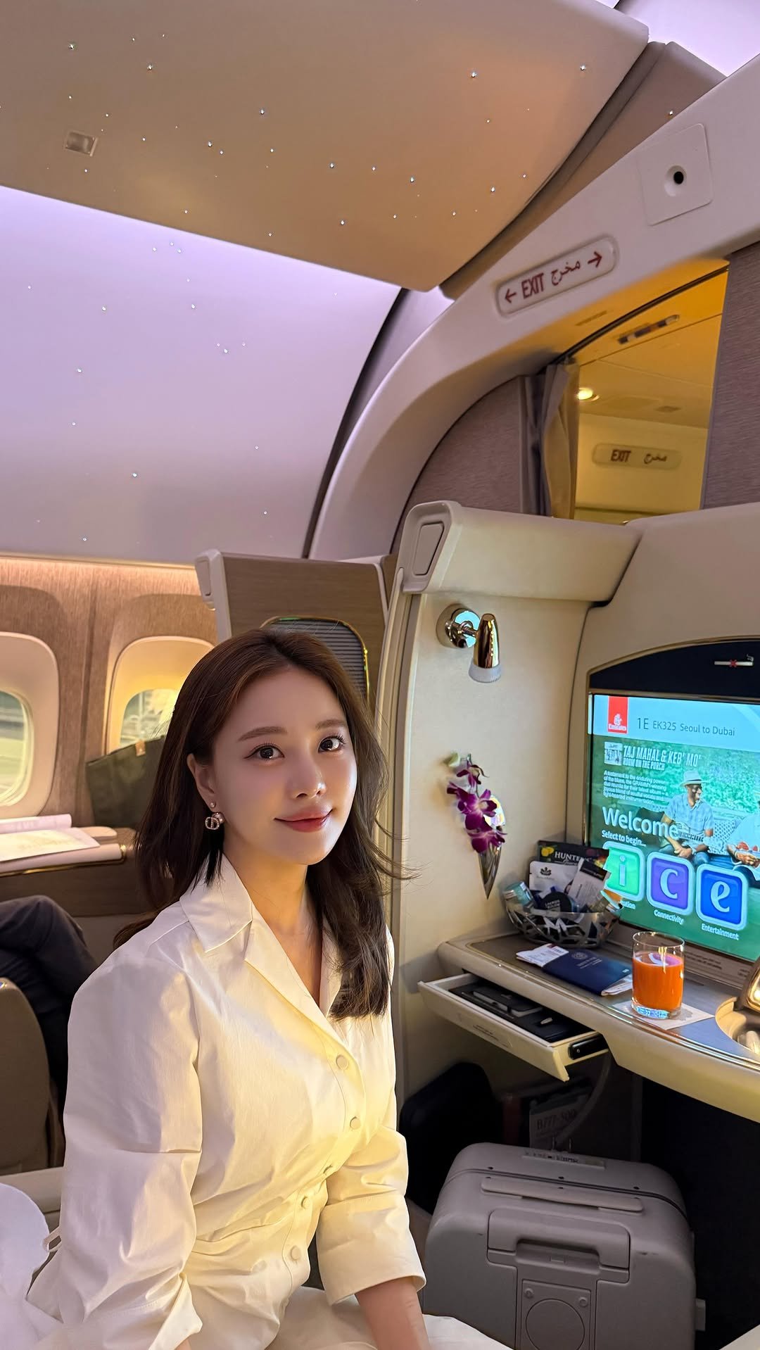 minyoung_aori 게시물 이미지: 행복했던 아랍에미레이트 퍼스트 비행기록 ✈️
먹고 또먹고 자고 먹고 또먹고 또먹고...