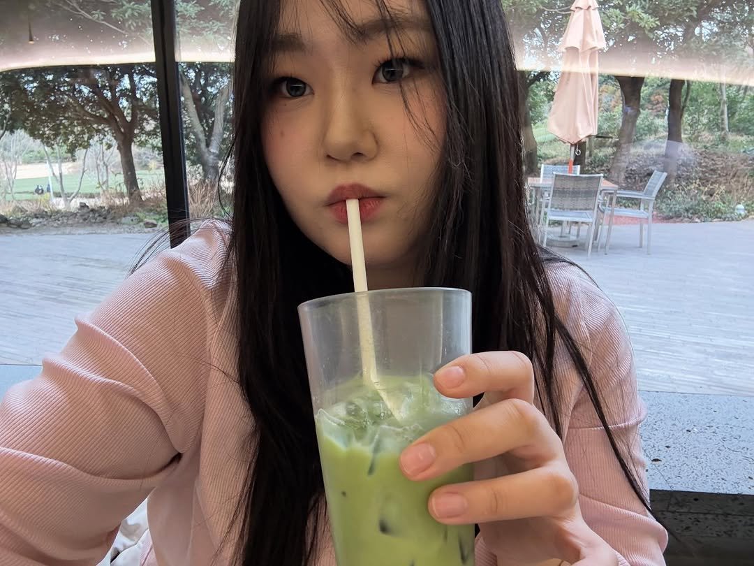 Photo by 미소 miso on January 31, 2026. May be an image of drink and text.
