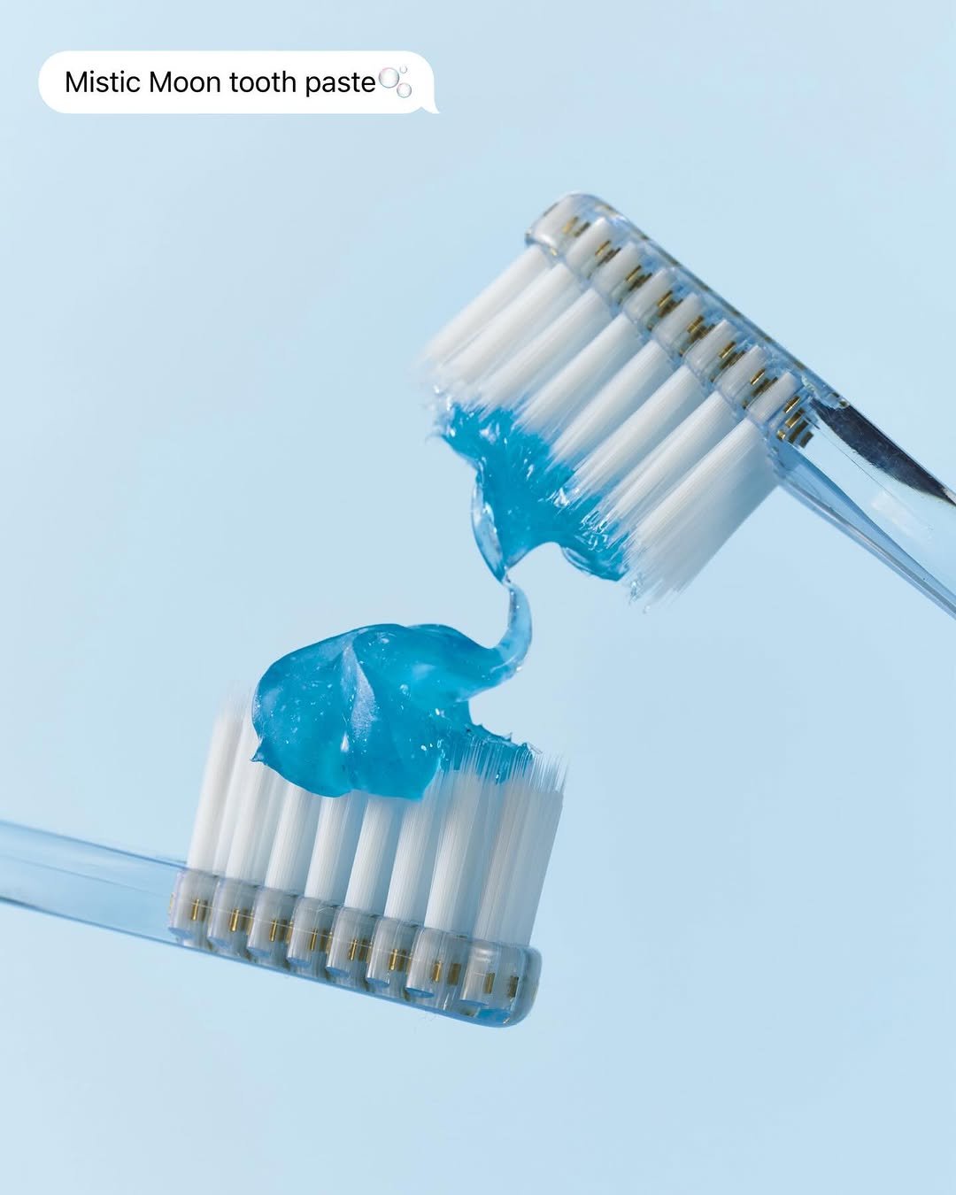 Photo by Mistic Moon (미스틱문) on April 22, 2026. May be an image of toothbrush, dental floss, brush and text that says 'Mistic Moon tooth MisticMoontoothpaste paste'.