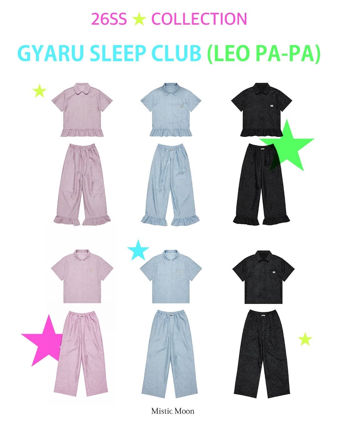 misticmoon_official 게시물 이미지: LEOPARD CLUB PAJAMA💋
갸루 파자마 2종 · 3컬러 출시

키치한...