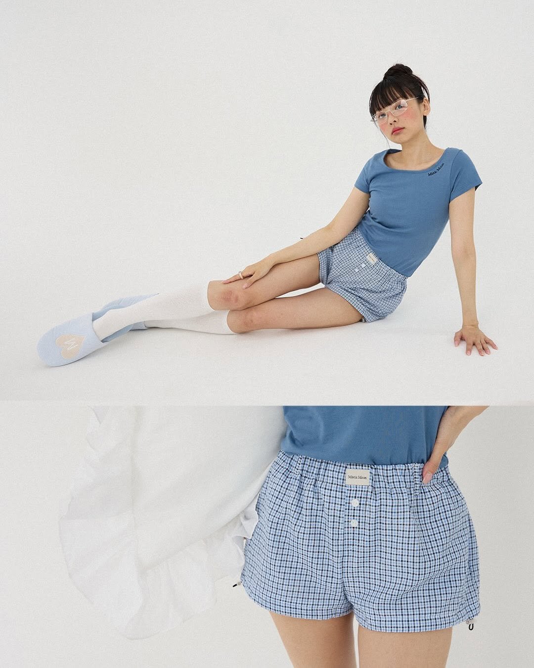 misticmoon_official 게시물 이미지: 파란 여름을 담은 파자마. 🫧
집에 있는 시간까지 예뻐지는
MISTIC MOON의...