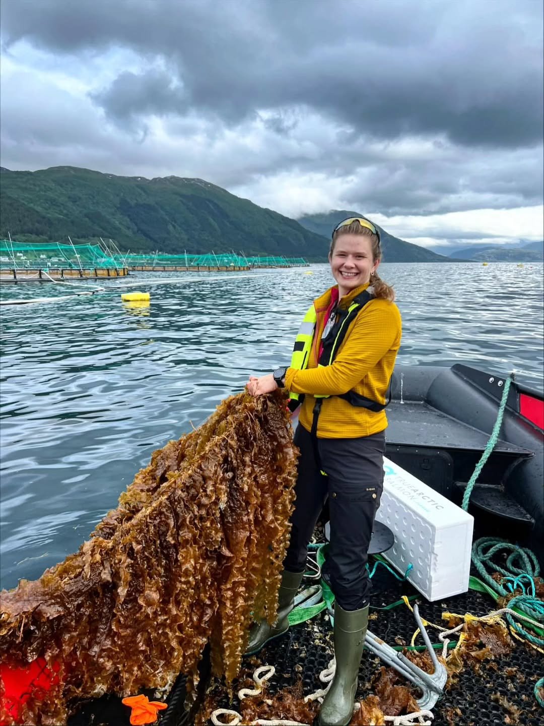 Photo by MIT on August 29, 2025. May be an image of 1 person, seaweed and text.