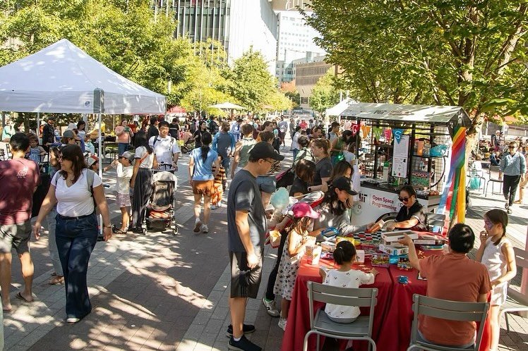 Photo by MIT on October 15, 2025. May be an image of crowd, park and text.