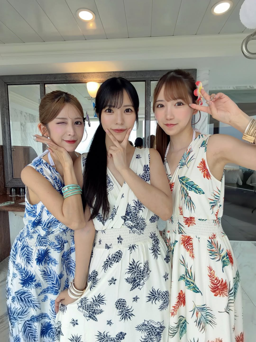 mitamarin0628 게시물 이미지: 旅行楽しかったな✈️今日帰るよ🌸#浅野こころ #七ツ森りり #三田真鈴 #s1 #沖縄