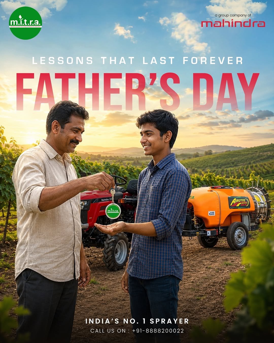 mitrasprayer 게시물 이미지: 🚜🌱 Happy Father's Day to Every Farmer Father!...