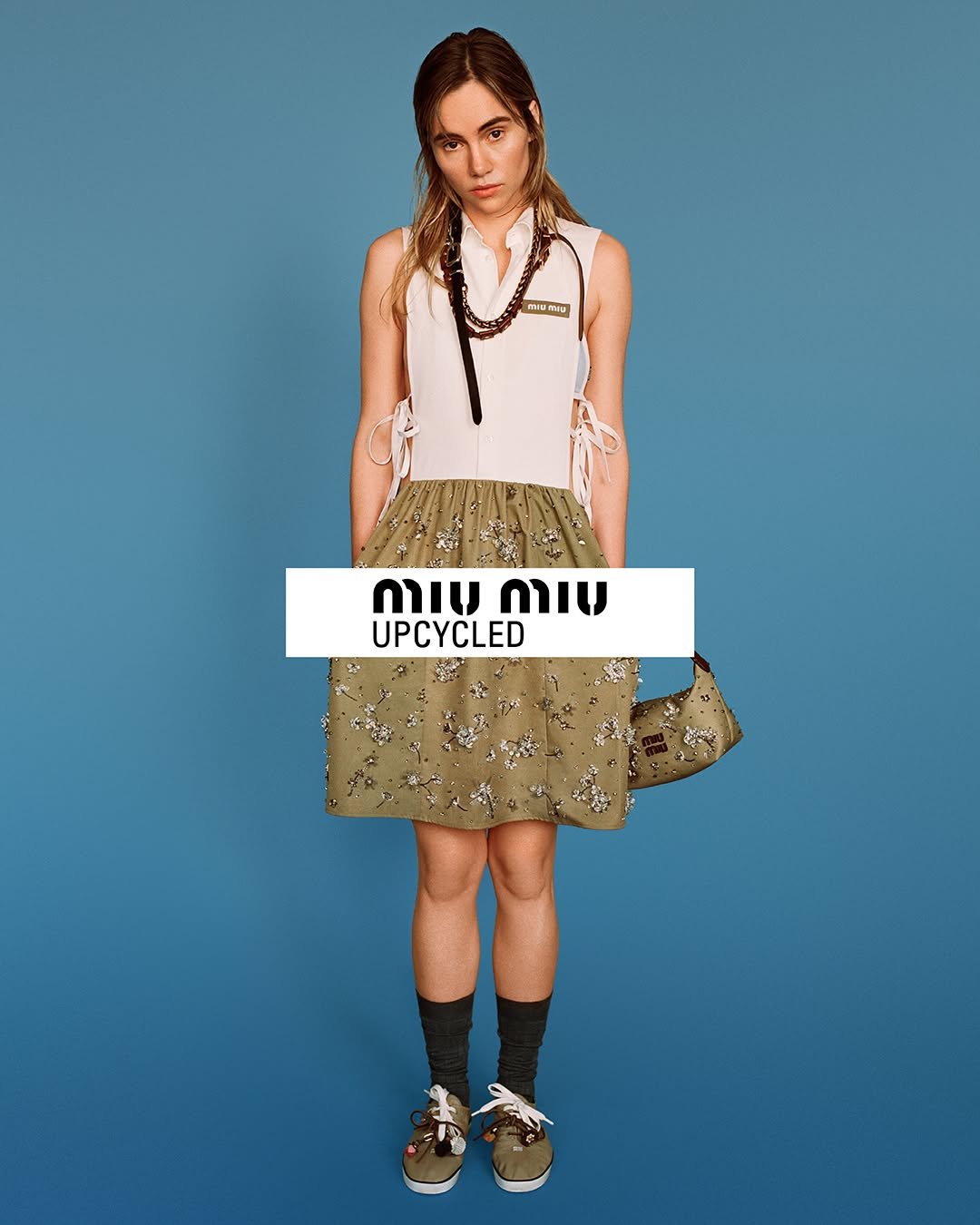 miumiu 게시물 이미지: For 2026, Miu Miu Upcycled begins with the...