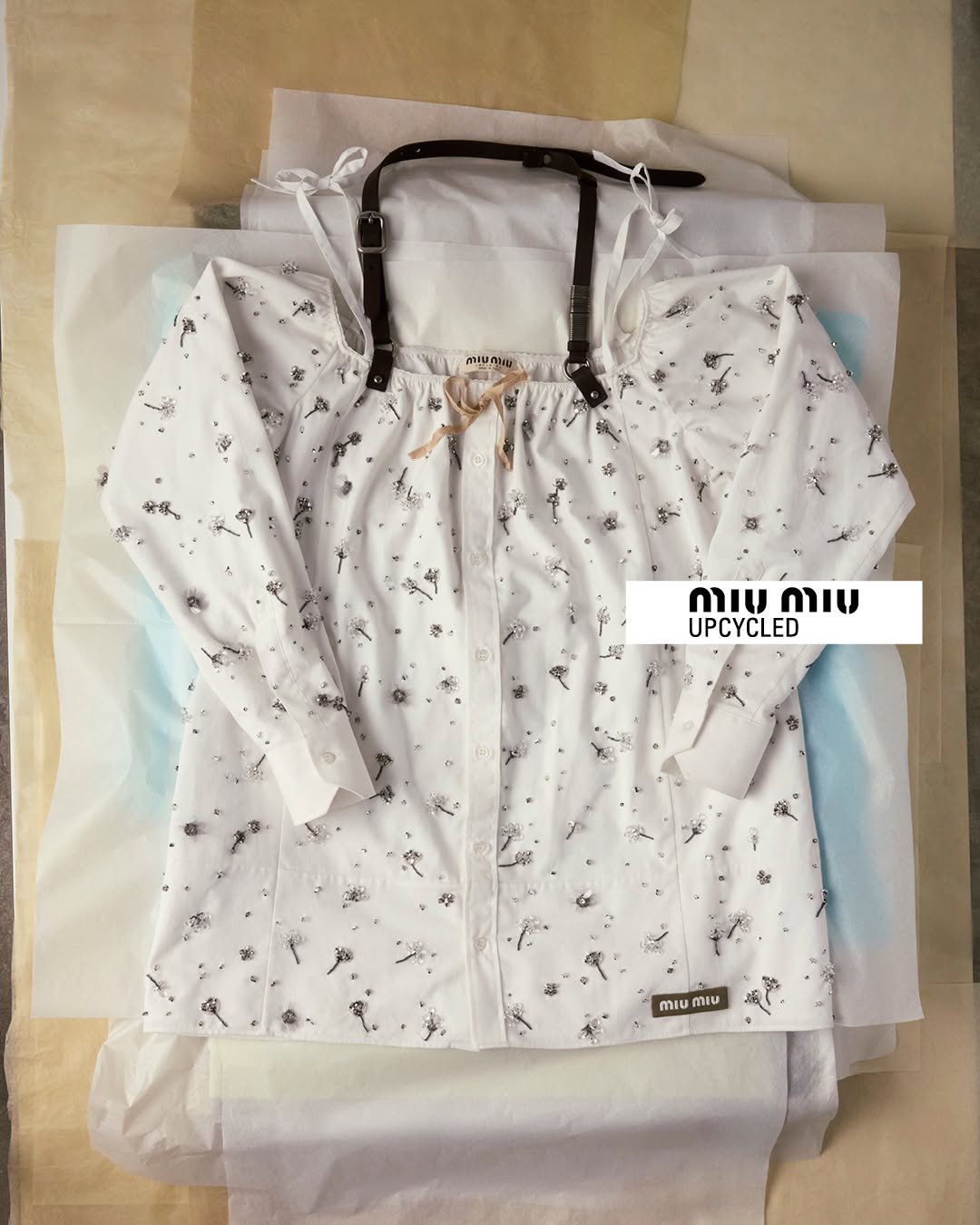 miumiu 게시물 이미지: The garments re-imagined for Miu Miu Upcycled...