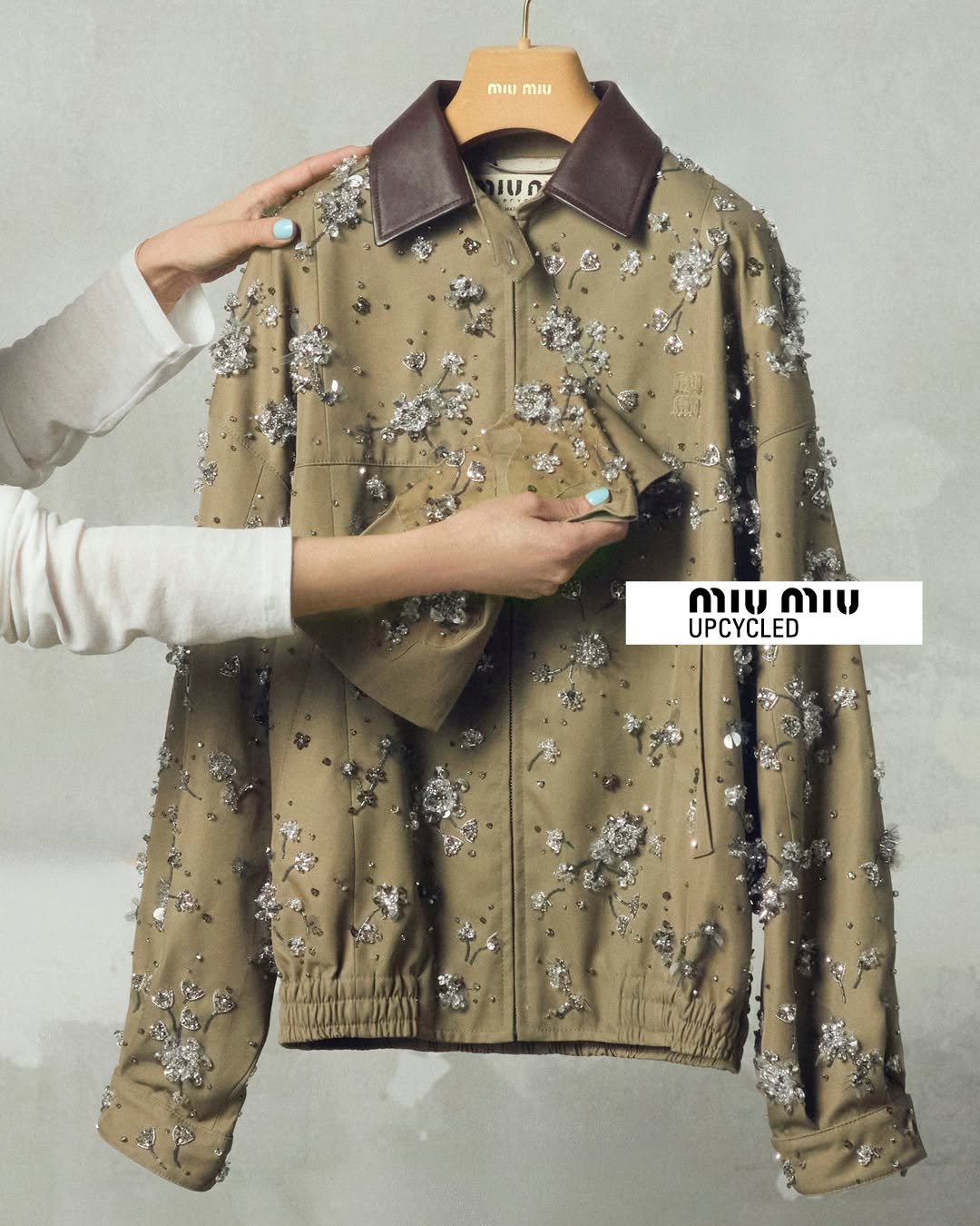 miumiu 게시물 이미지: Miu Miu Upcycled reflects contrasting...