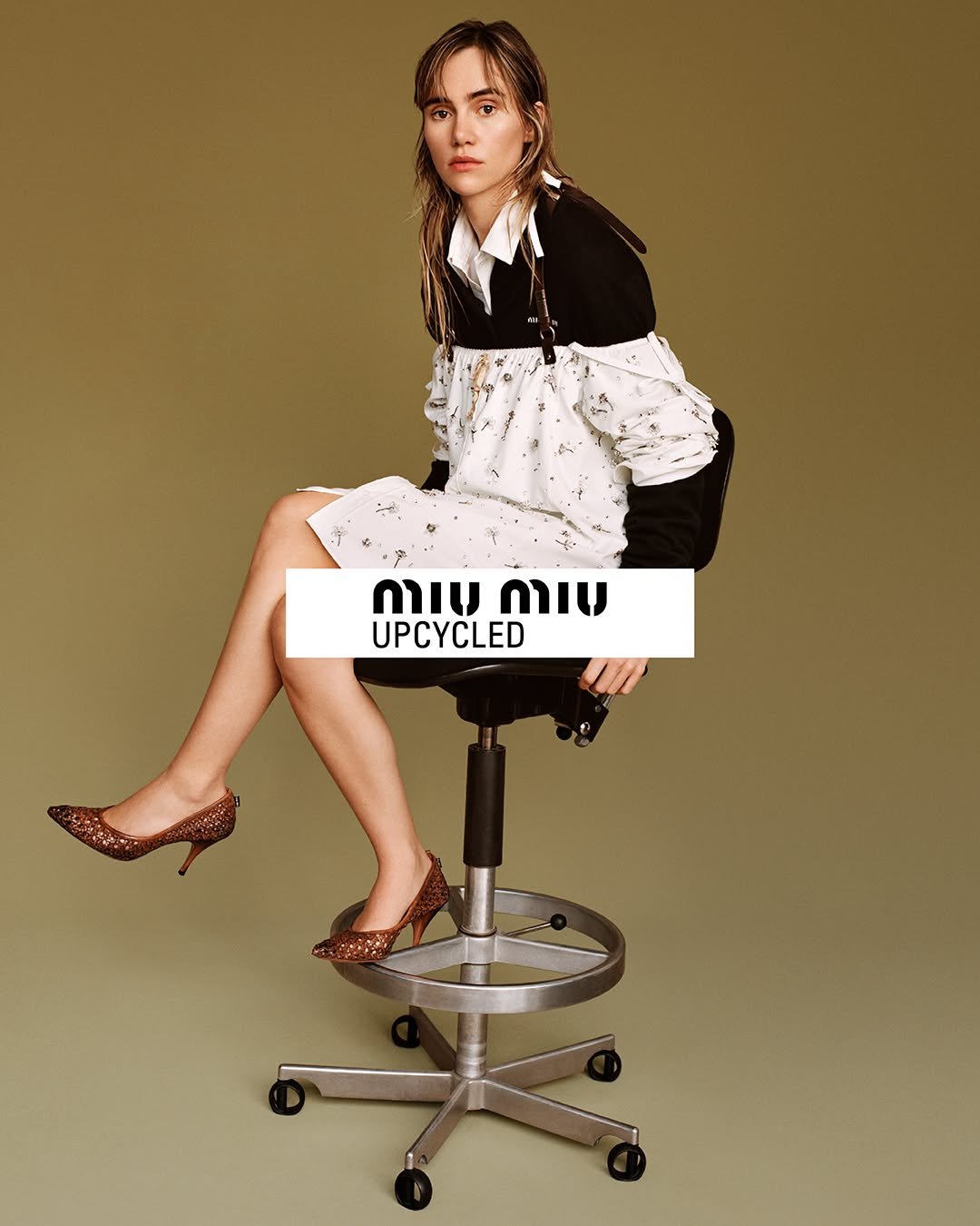 miumiu 게시물 이미지: In Miu Miu Upcycled collection, each piece is...